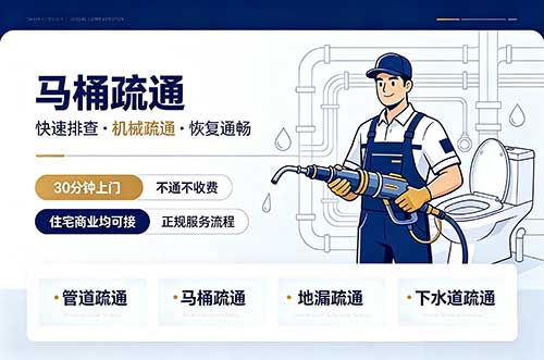 兖州马桶疏通