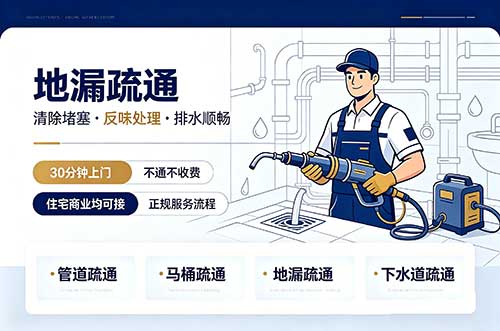 兖州地漏疏通